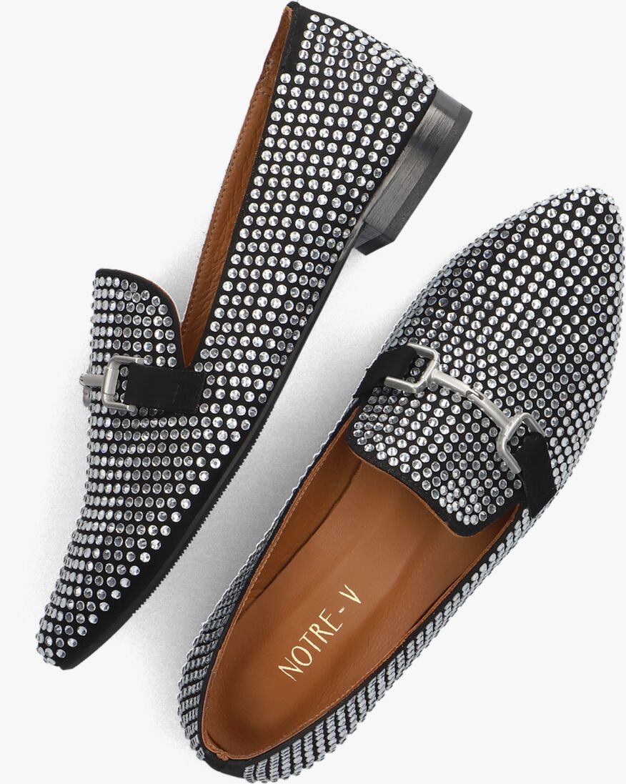 NOTRE-V zilveren notre-v loafers 5633