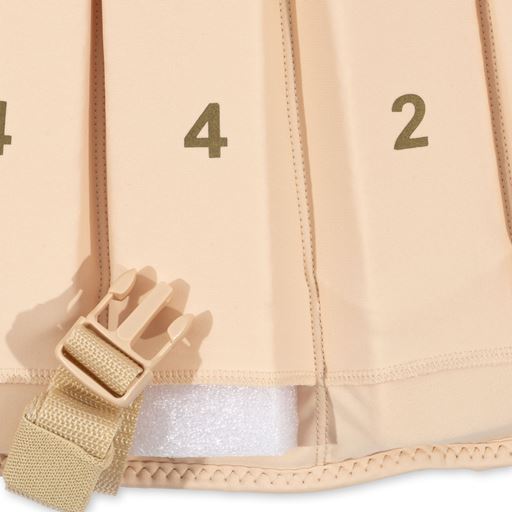 Konges Sløjd Neopren Flydevest, Glitter Stripe, 2-3 år