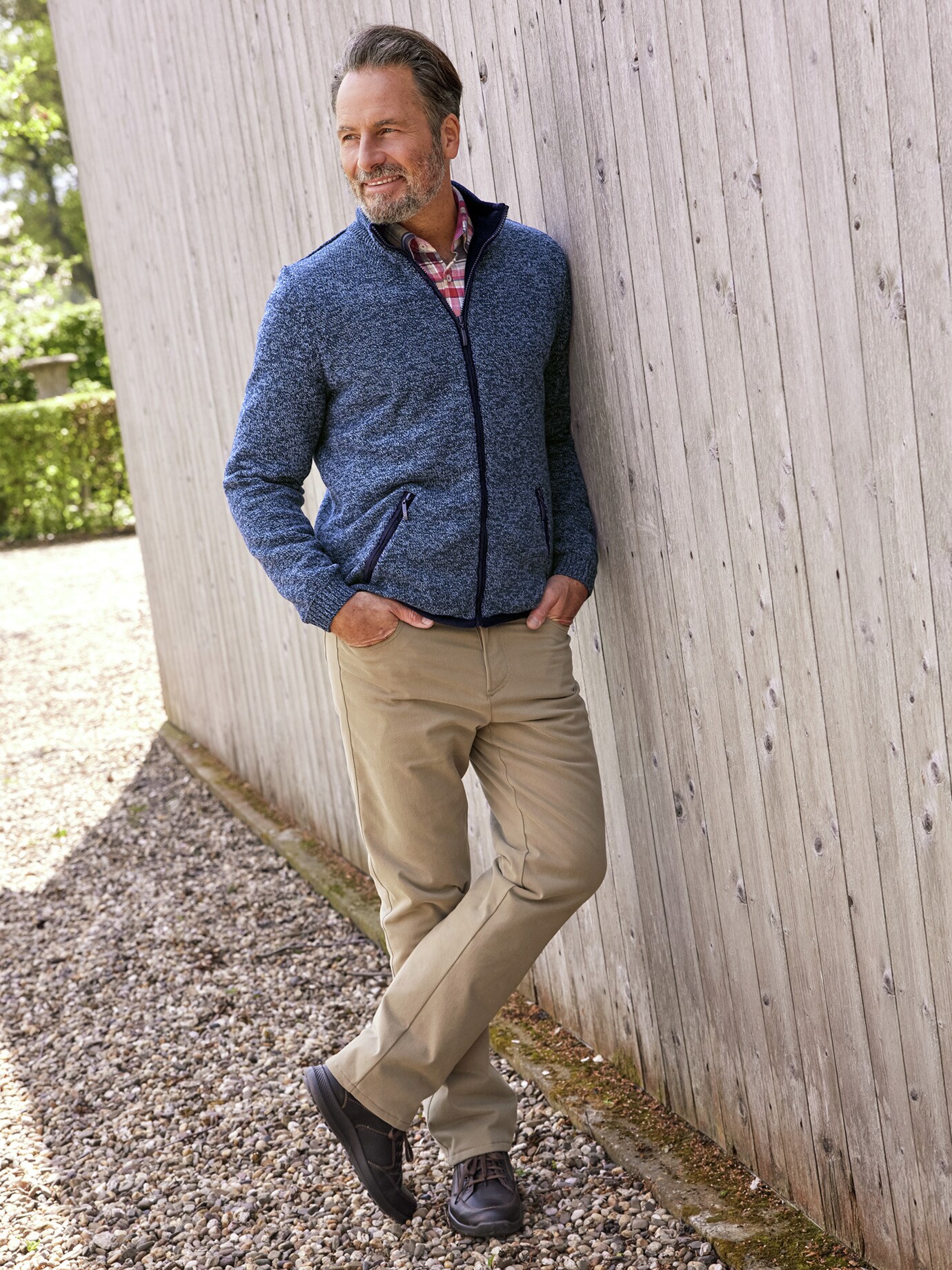 Strickfleecejacke Winterwarm