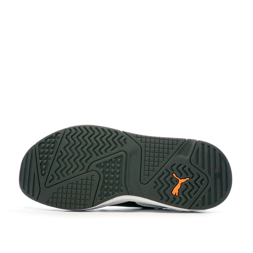 Puma Baskets Blanche/Noir/Orange Homme Puma X-ray 2 Square