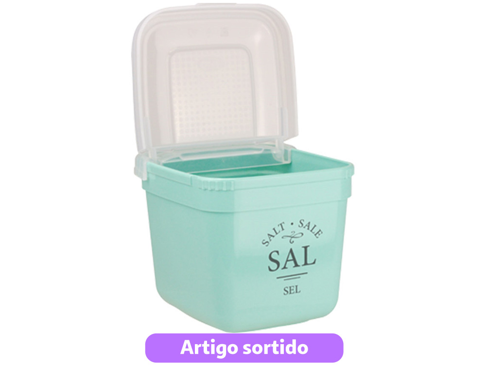 SALEIRO COM TAMPA BASCULANTE CODIL COLORS 0.9L