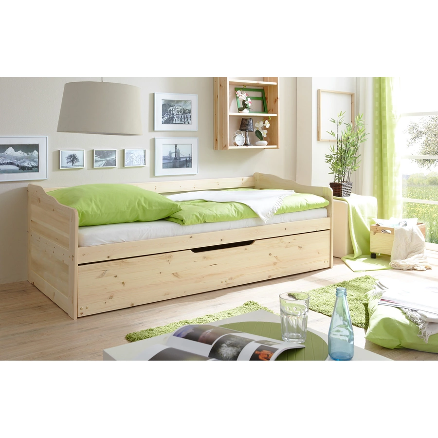 TICAA Sofabett Marianne Kiefer Natur Natur