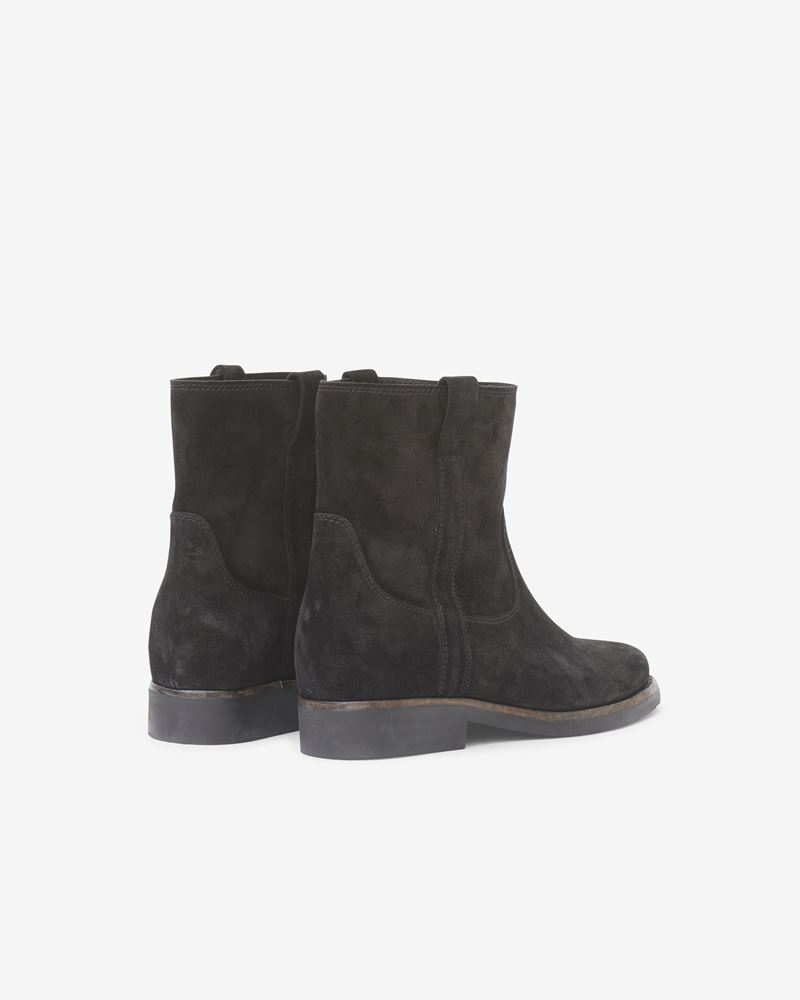 SUSEE BOTTINES EN CUIR VELOURS