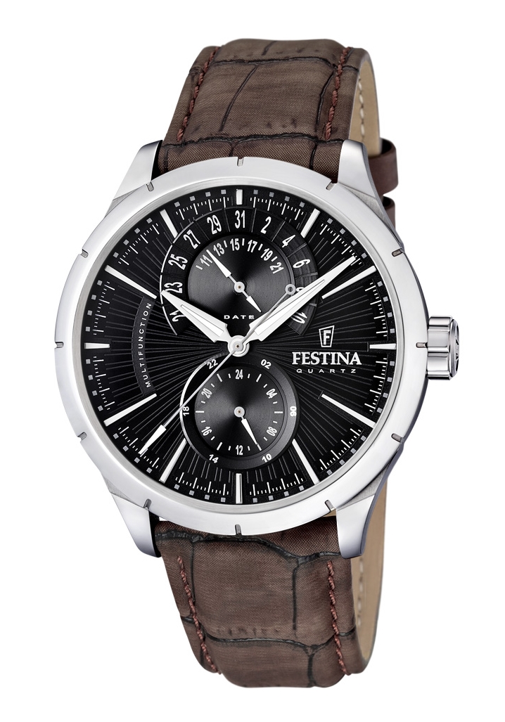 Festina Herren-Multifunktionsuhr Braun F16573/4