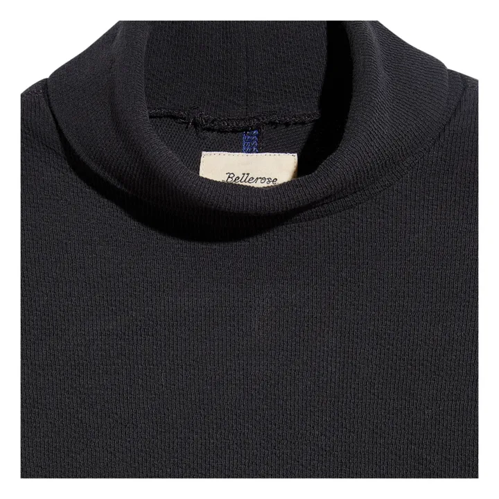 Bellerose Col roulé Uni Sanco | Bleu marine
