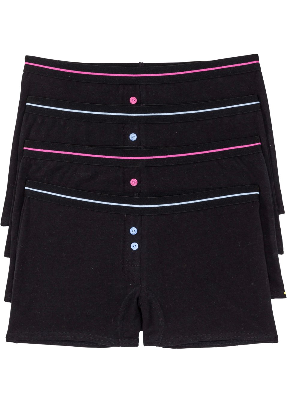 Lot de 4 boxers femme