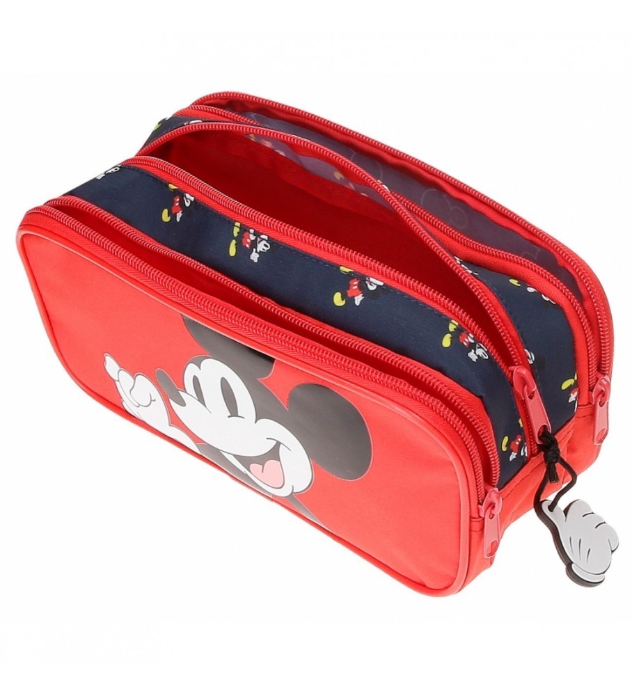 Bolsa Joumma Estojo Mickey Mouse Moda Tripla vermelha