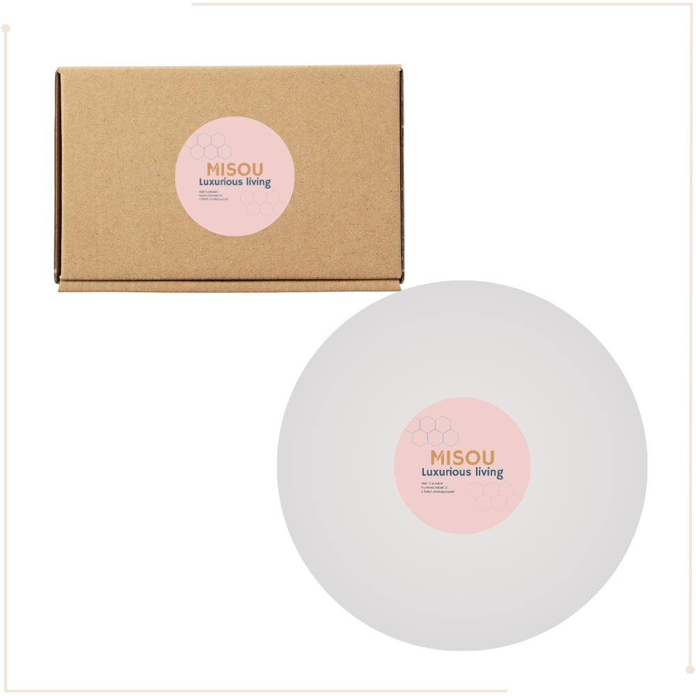 MISOU Plakspiegel Flora Set van 4