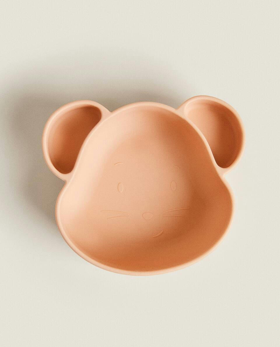 TIGELA DE SILICONE EM FORMATO DE RATO
