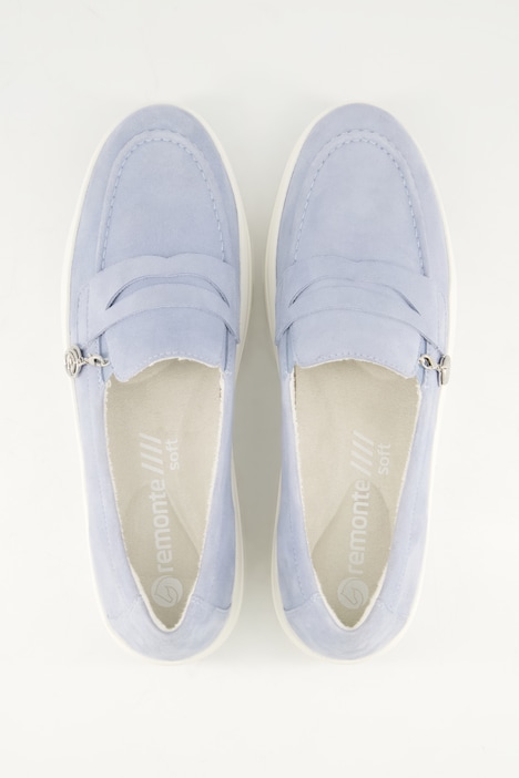 Remonte x Elle Loafer, Suede, Wechselfußbett, Weite G