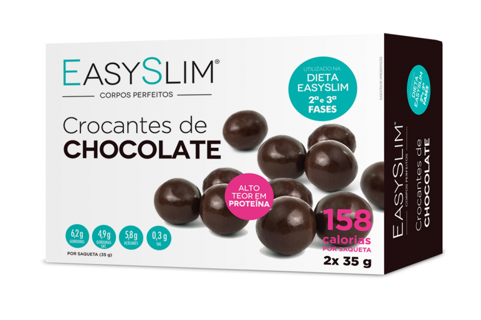Easyslim Crocante Chocol Saq 35g X 2