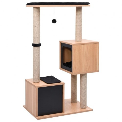 arranhador de gato preto