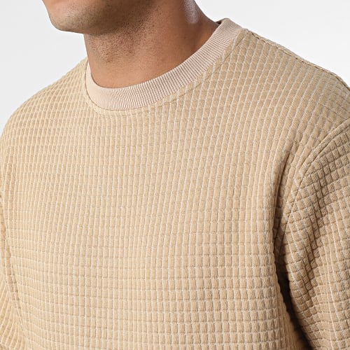 Sweat Crewneck OTS-15 Beige