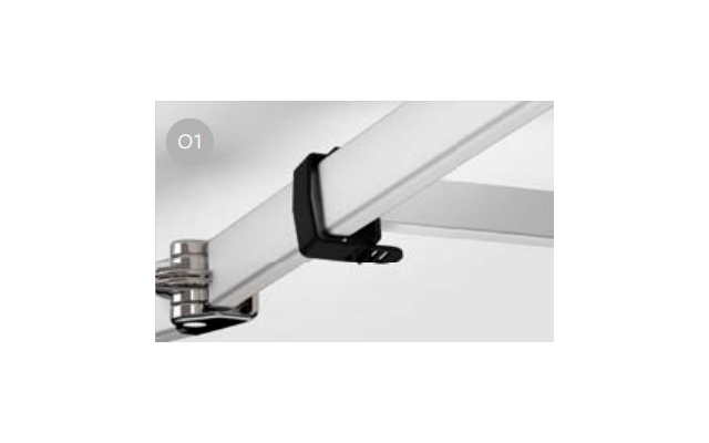Fiamma Rafter LED F40van Spannstange mit LED Leiste für Markise F40 van