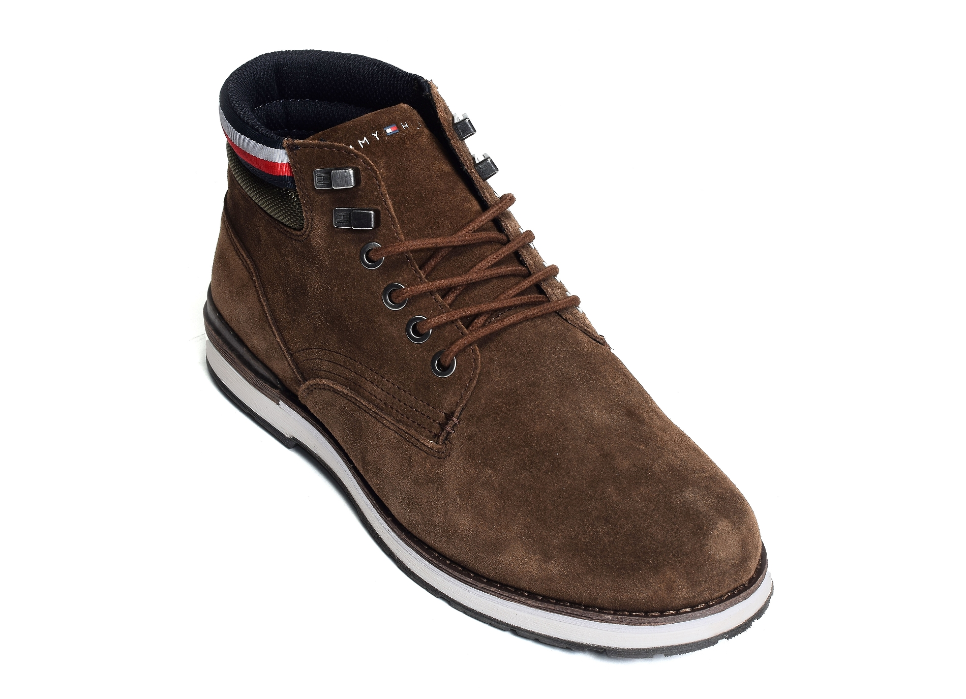 Outdoor hilfiger suede boot 4200 marron