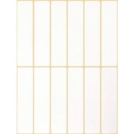 Avery Zweckform 3328 Vielzweck Etiketten 76 x 19 mm, 27 Bogen/324 Etiketten, weiß