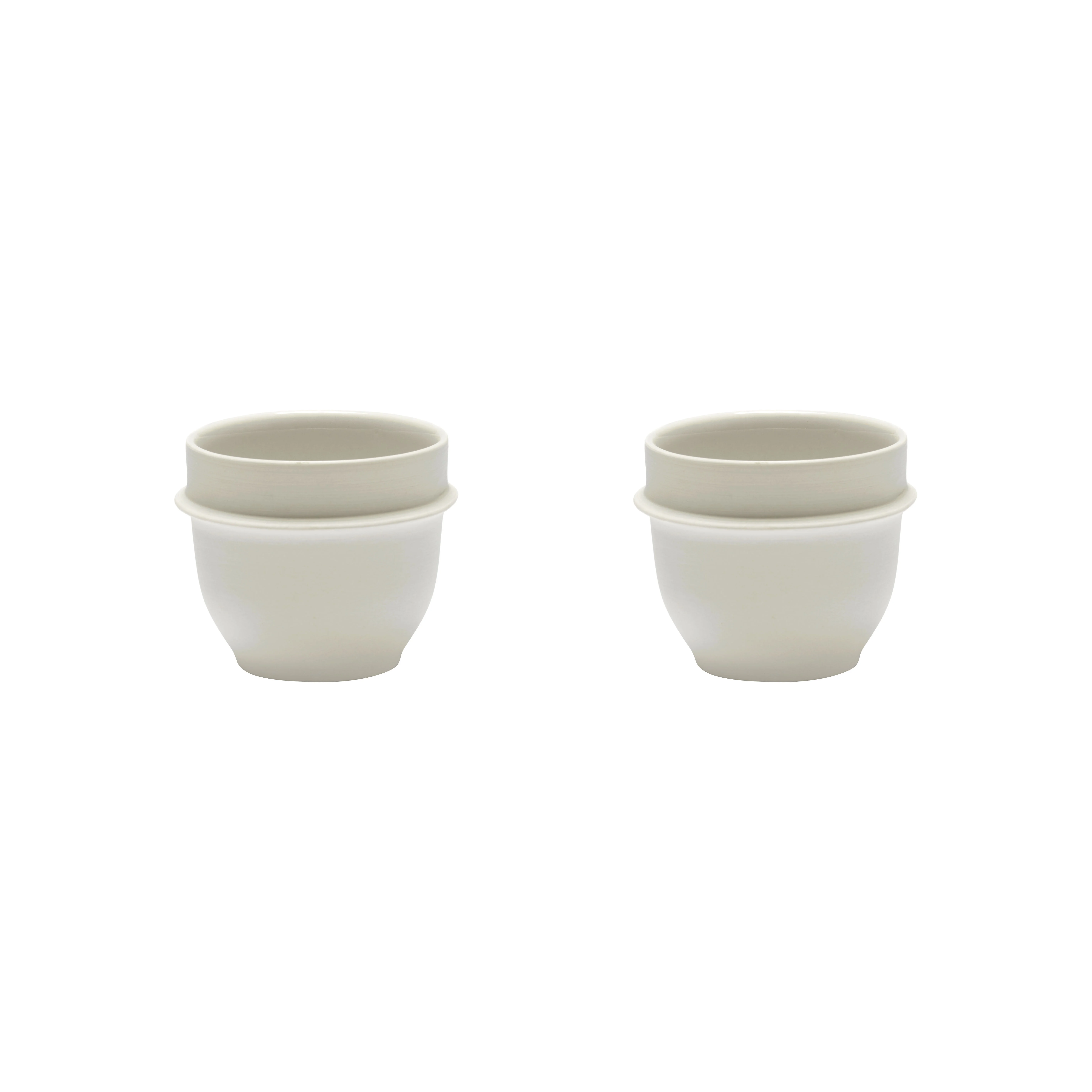 DUNE - Tasse à espresso céramique | Blanc