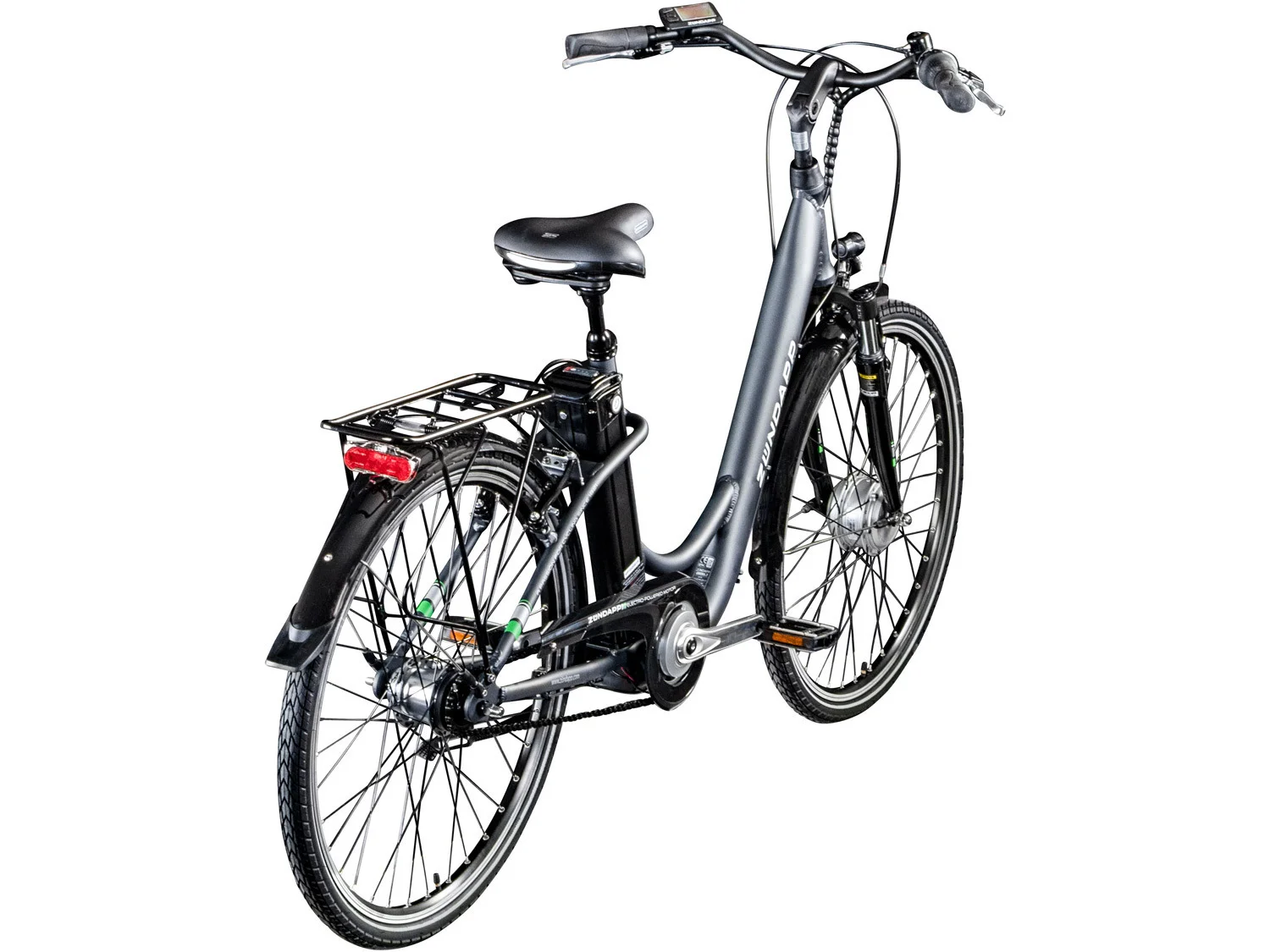 Z&uuml;ndapp E-Bike City Green 3.7, 26 oder 28 Zoll