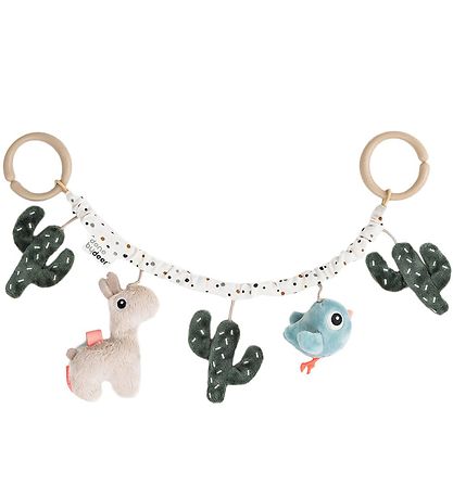 Done by Deer Kinderwagenkette - Pram Toy Lalee - Sand