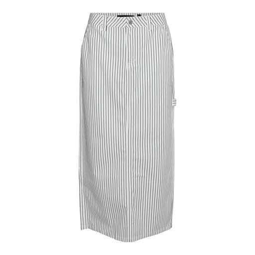 Vero Moda Carly Stripe Cargo Nederdel, Snow White, M