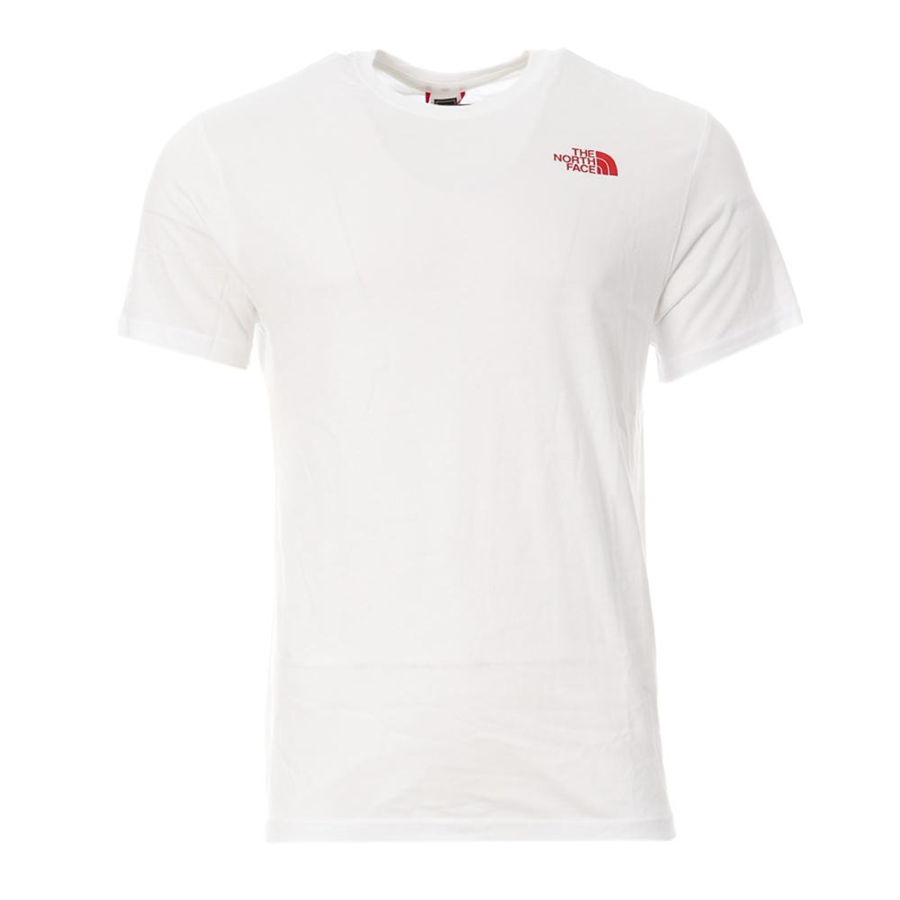 The North Face T-shirt Blanc Homme The North Face Mountain