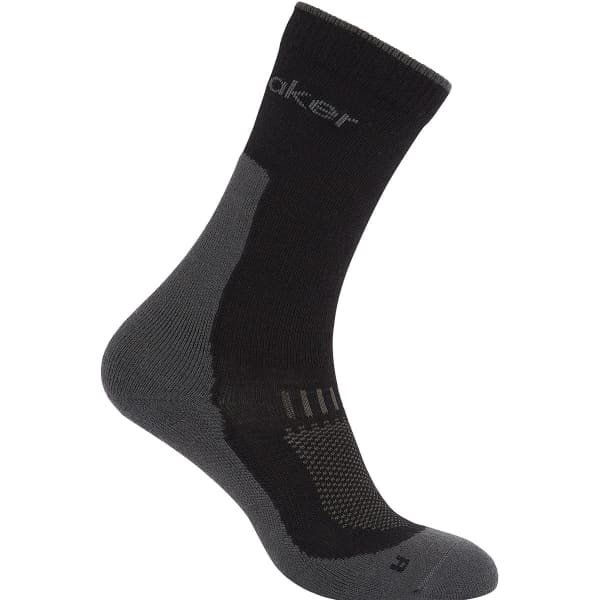 Chaussette randonnée ICEBREAKER M MER HIKE+ LIGHT CREW BLACK/OBSIDIAN