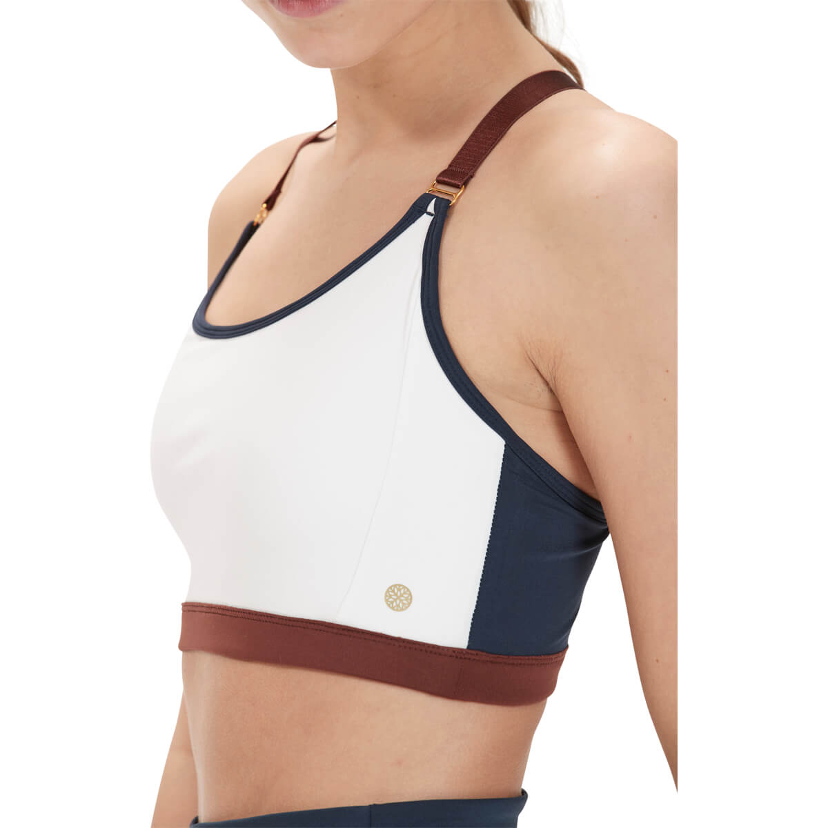Athlecia Sasham Color Block Medium Support Sports BH Dame