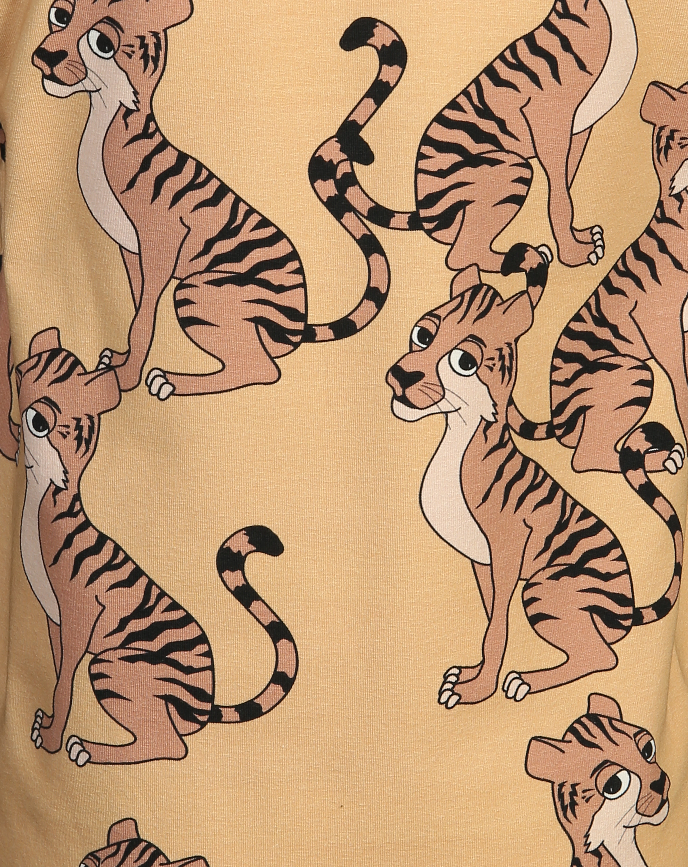 T-Shirt TIGER in yellow
