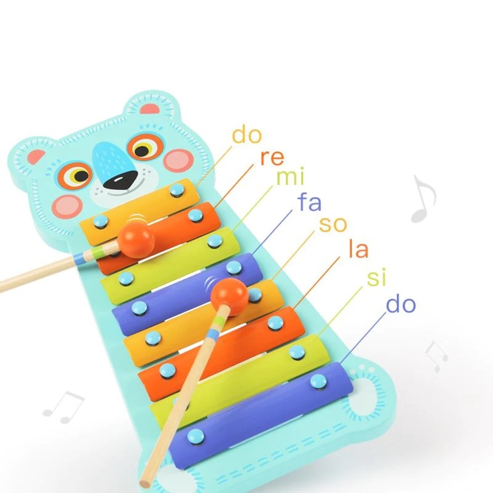 Métallophone ourson