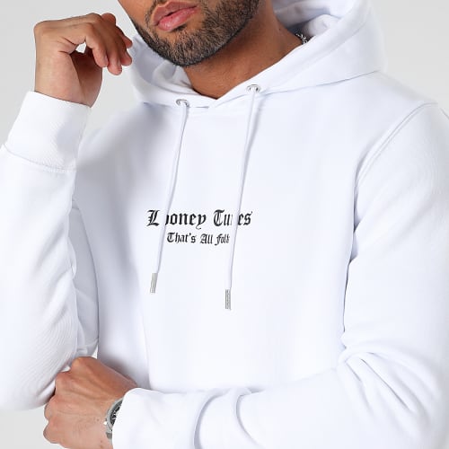 Sweat Capuche Taz Graff Milano Blanc