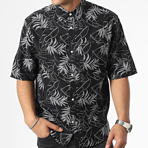 Chemise Manches Courtes 1037040-XX-12 Noir Floral