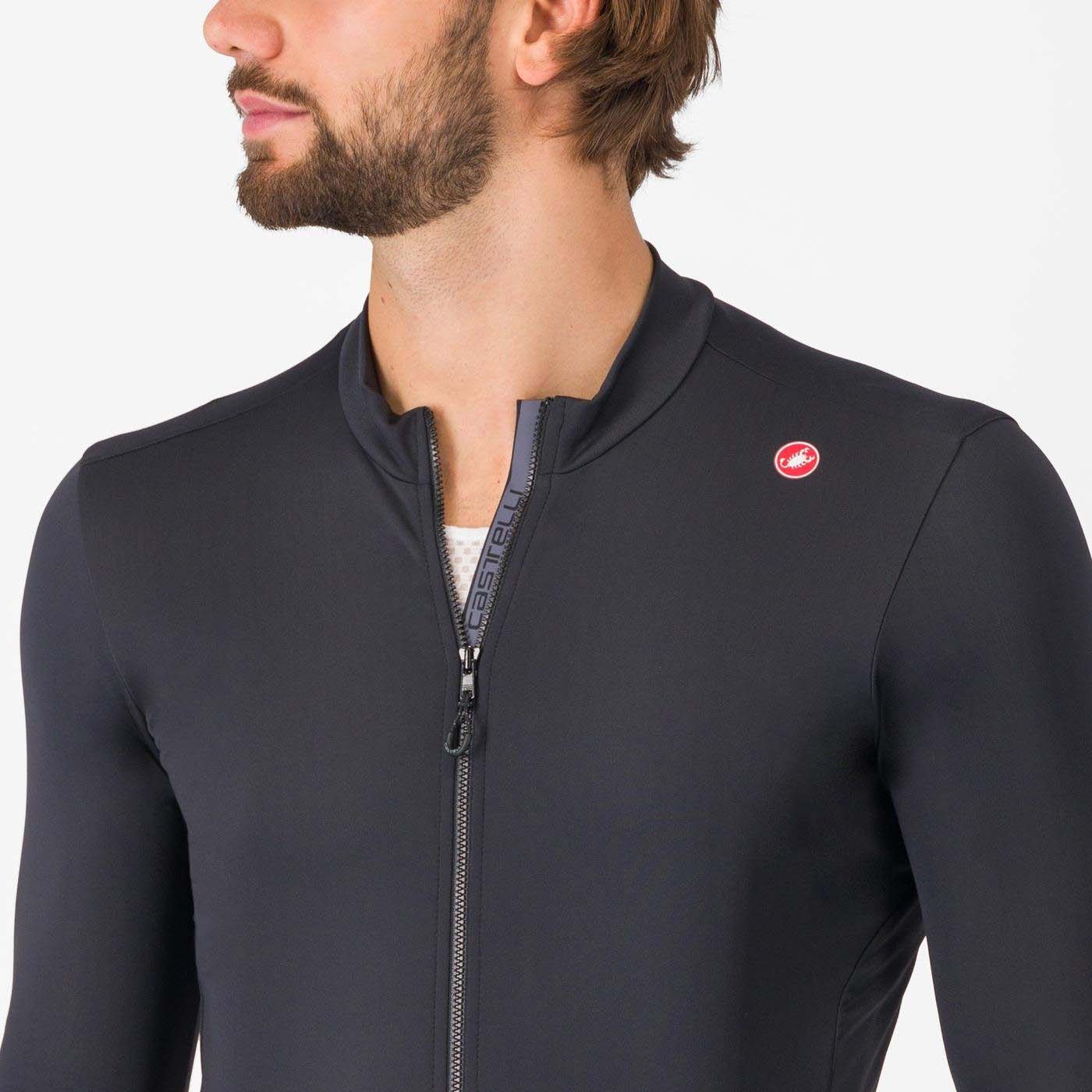 Espresso Thermal Jersey Herre Light Black