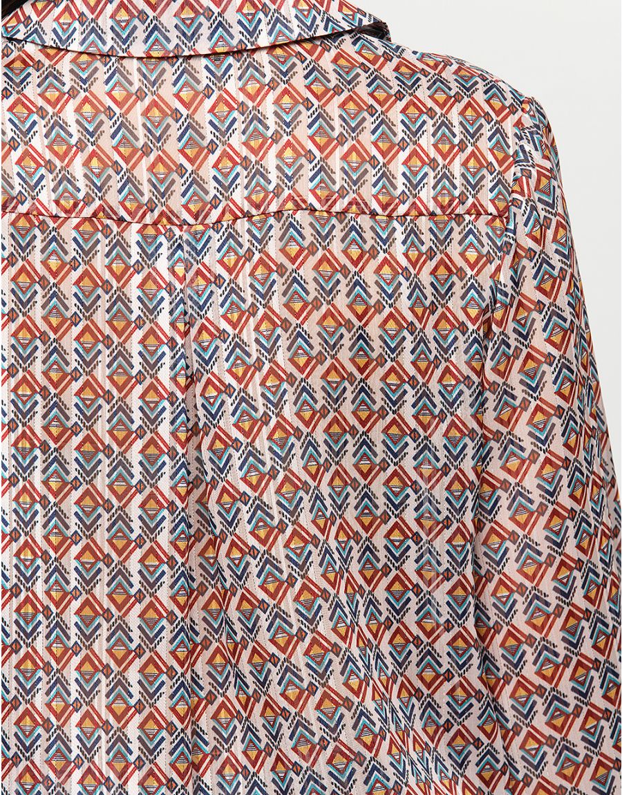 Blouse fluide imprimée