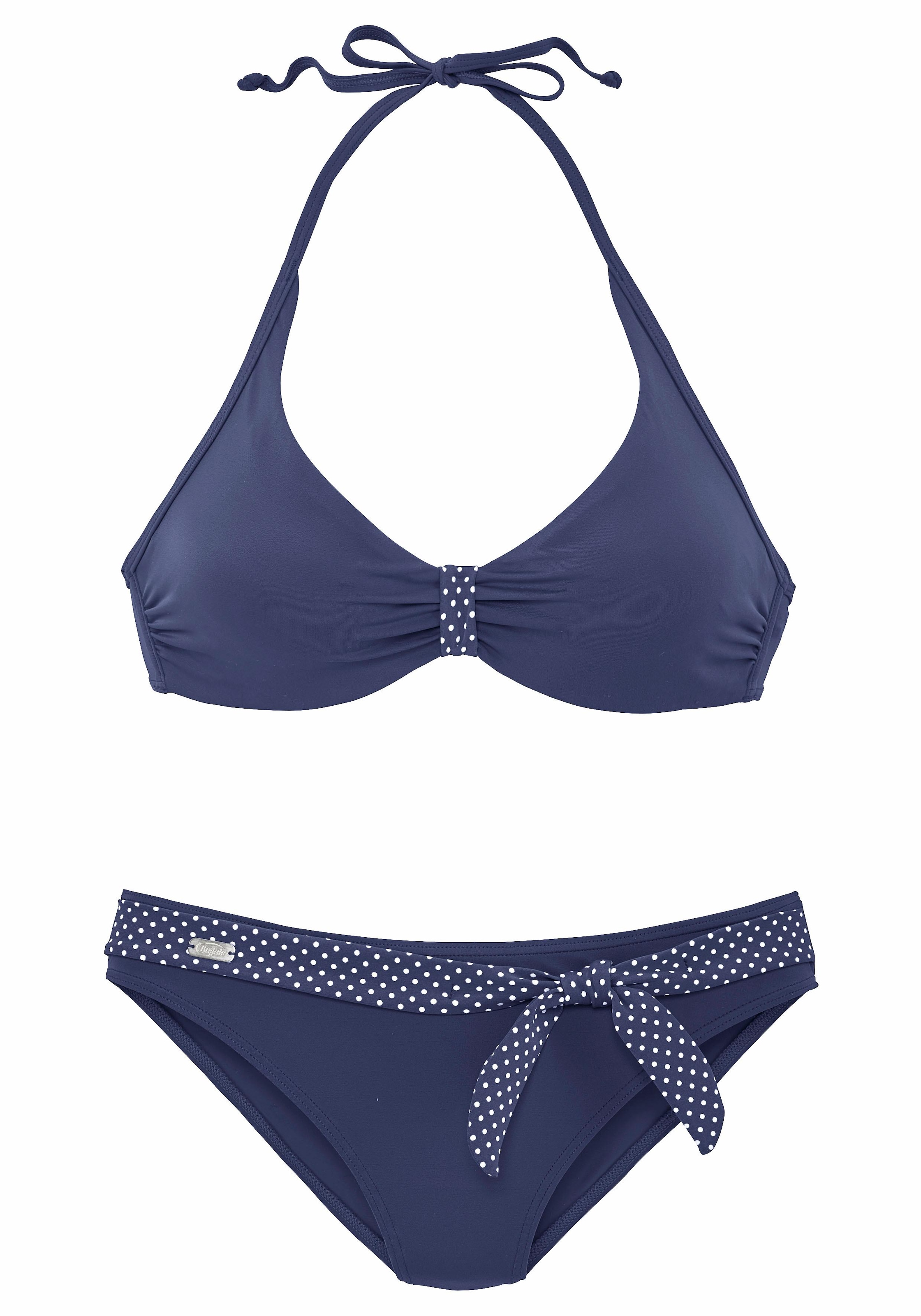 Buffalo Bügel-Bikini , mit süssen Kontrastdetails
