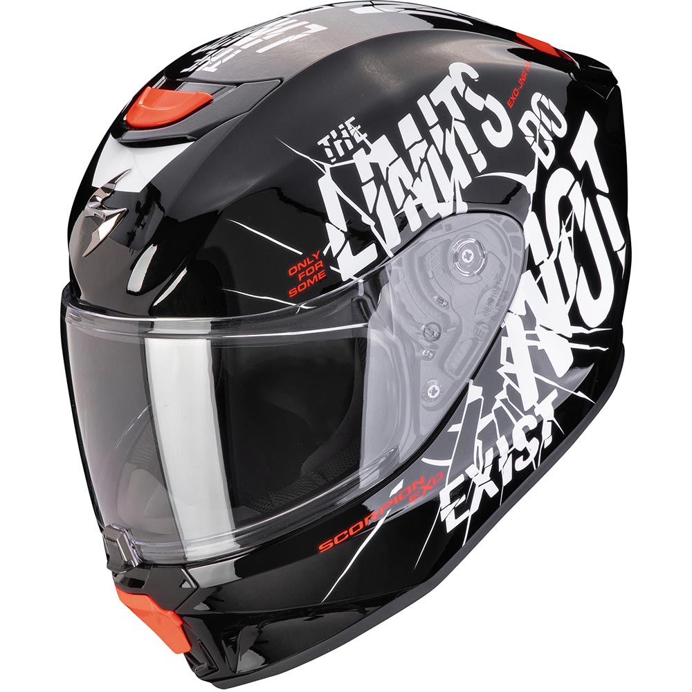 Scorpion - Casque enfant Exo-JNR Air Boum Noir / Blanc