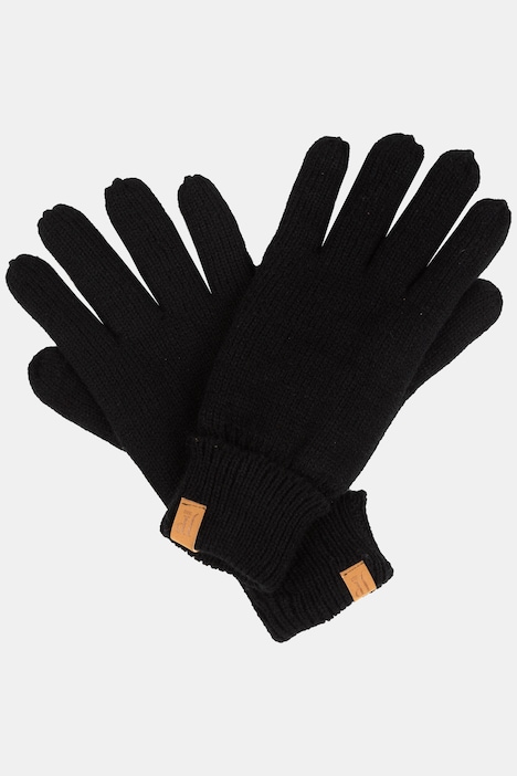 Handschuhe, Strick,  Fleecefutter, JP1880-Logo