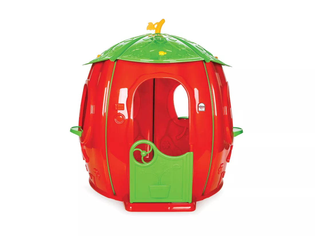 Maison de jeu en plastique en forme de fraise STRAWBERRY HOUSE