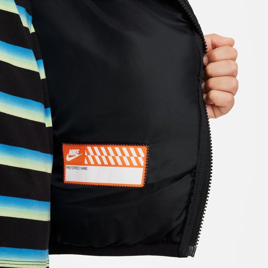 Nike Manteau d'Hiver NSW synthetic-fill - Noir/Blanc Enfant