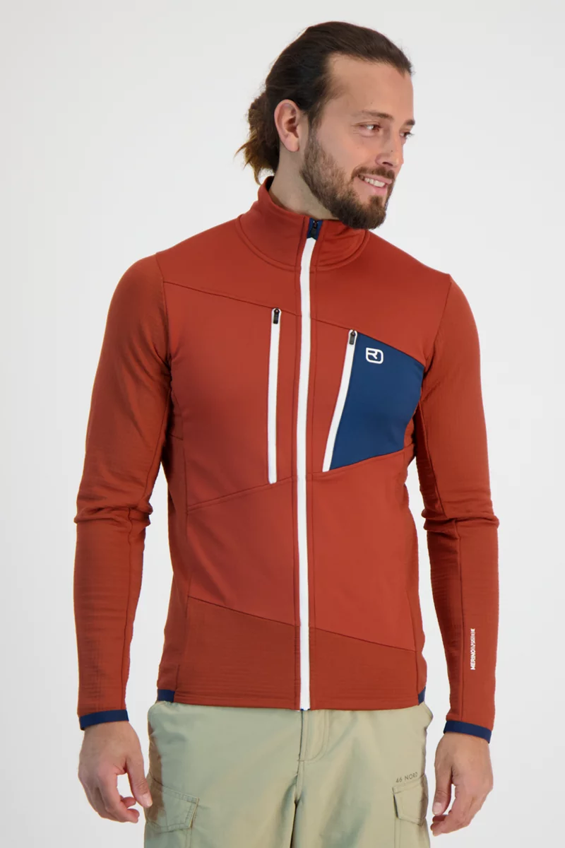 Ortovox Fleece Grid Herren Midlayer