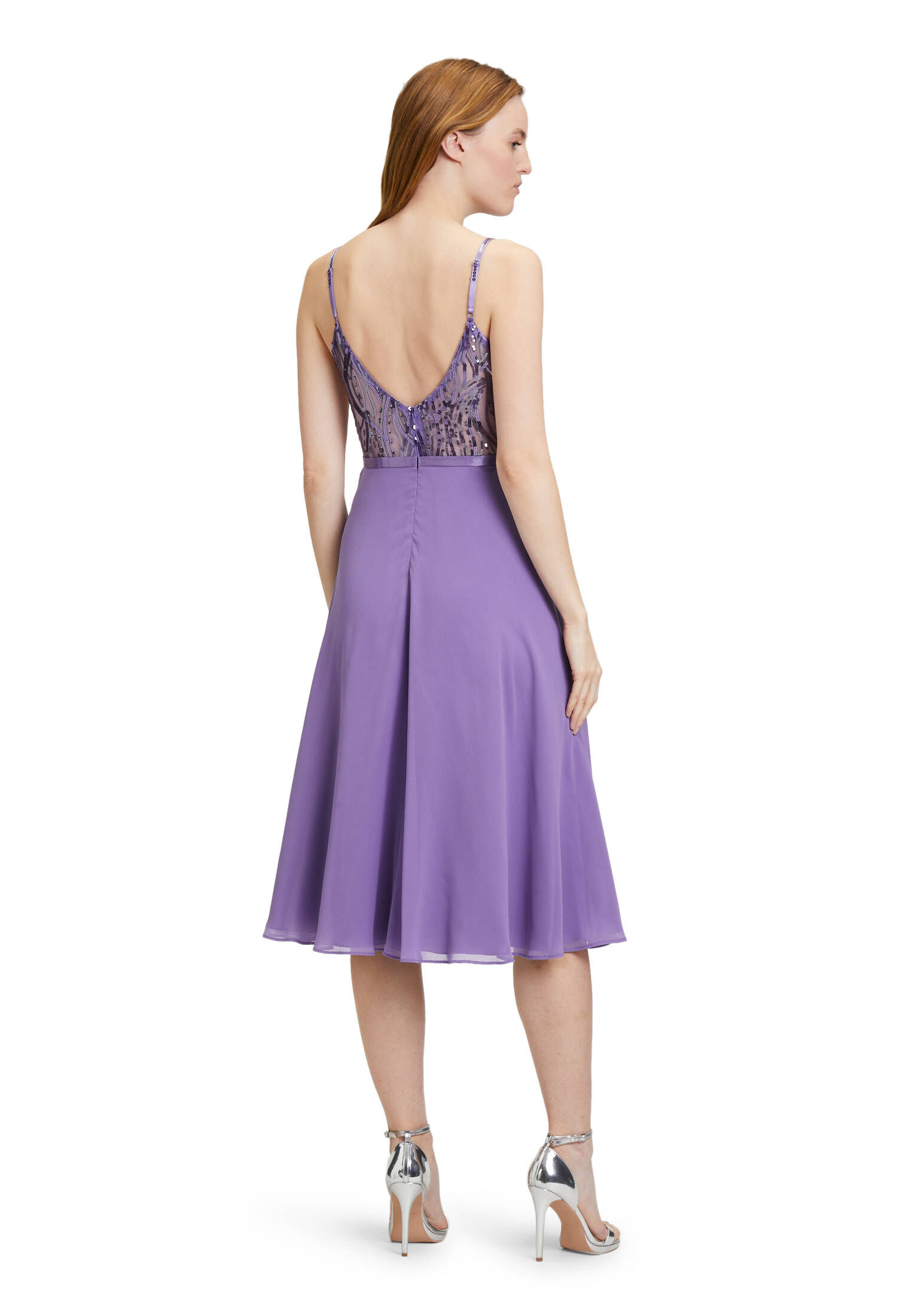 Vera Mont| Damen Cocktailkleid im Glitzer-Look