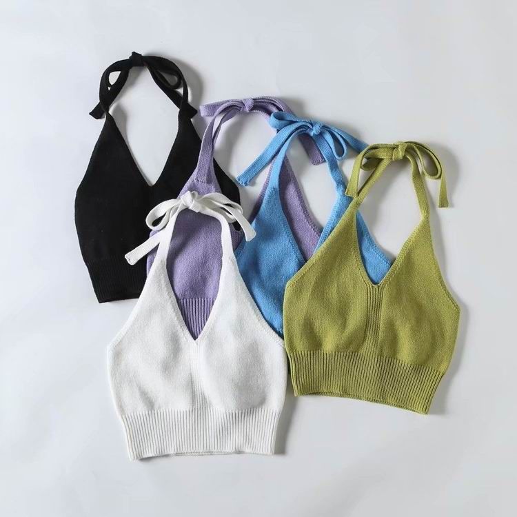 Hollahop - Halter-hals bh-top met strik op de rug