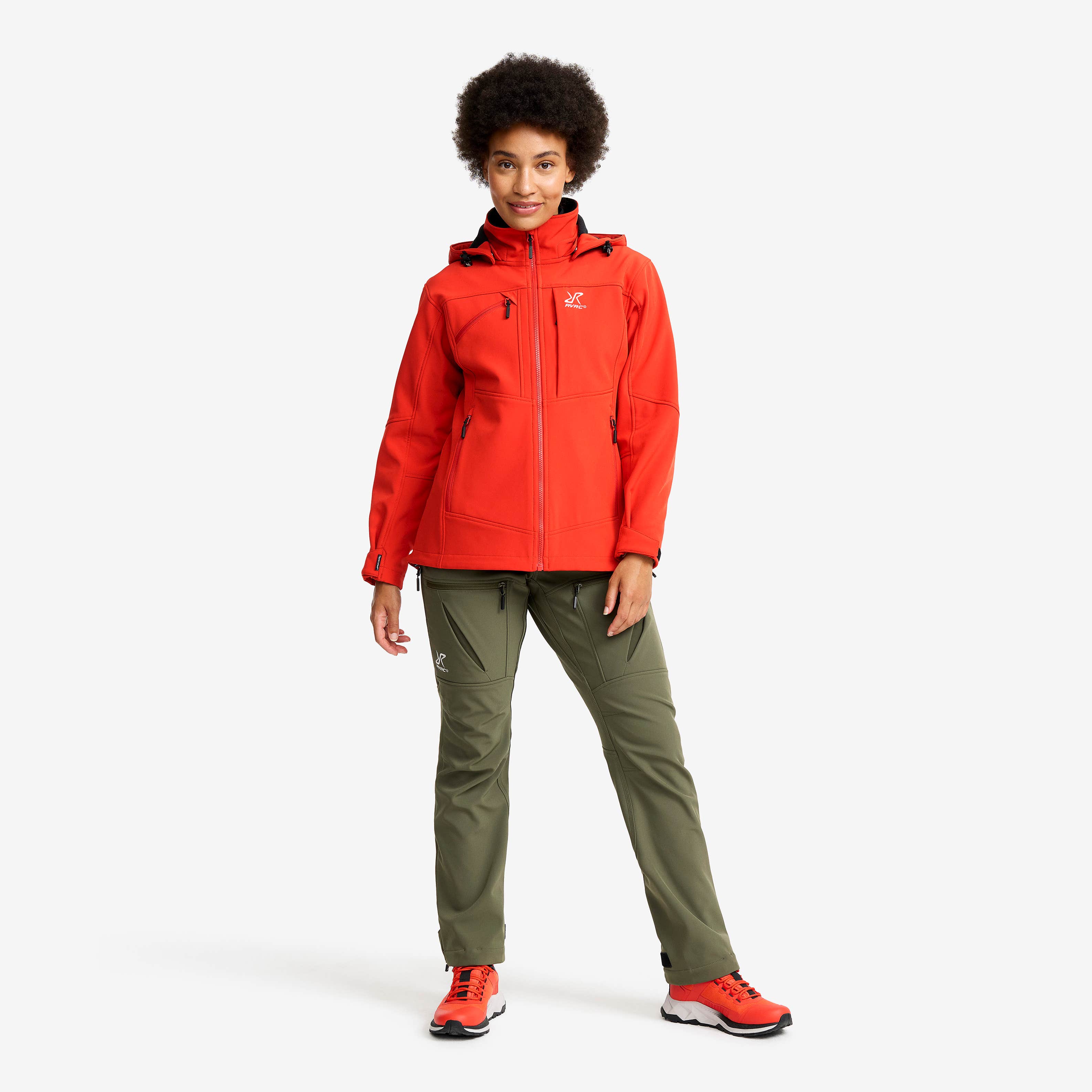 Hiball Softshell Jacket Dame Aurora Red