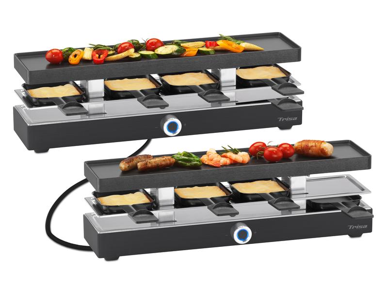 Trisa Racletteofen Style Connect 8 Personen Raclette-Grill
