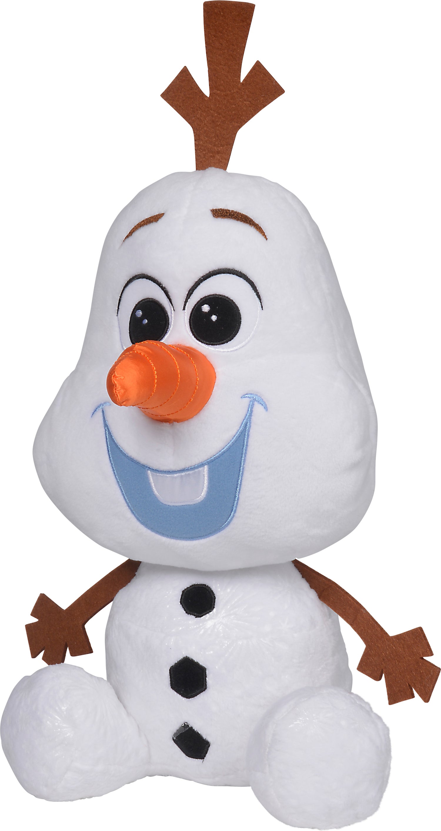 Disney knuffel Olaf Frozen wit 18 x 20 x 42 cm