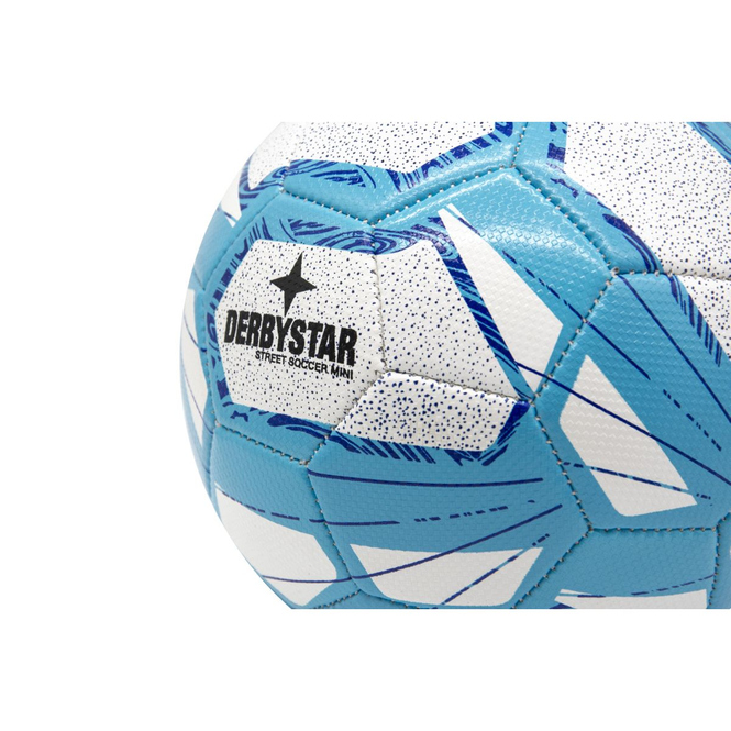Derbystar - Mini Fußball - Street Soccer - weiß/blau
