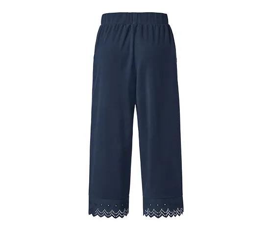 Culotte mit Stickerei