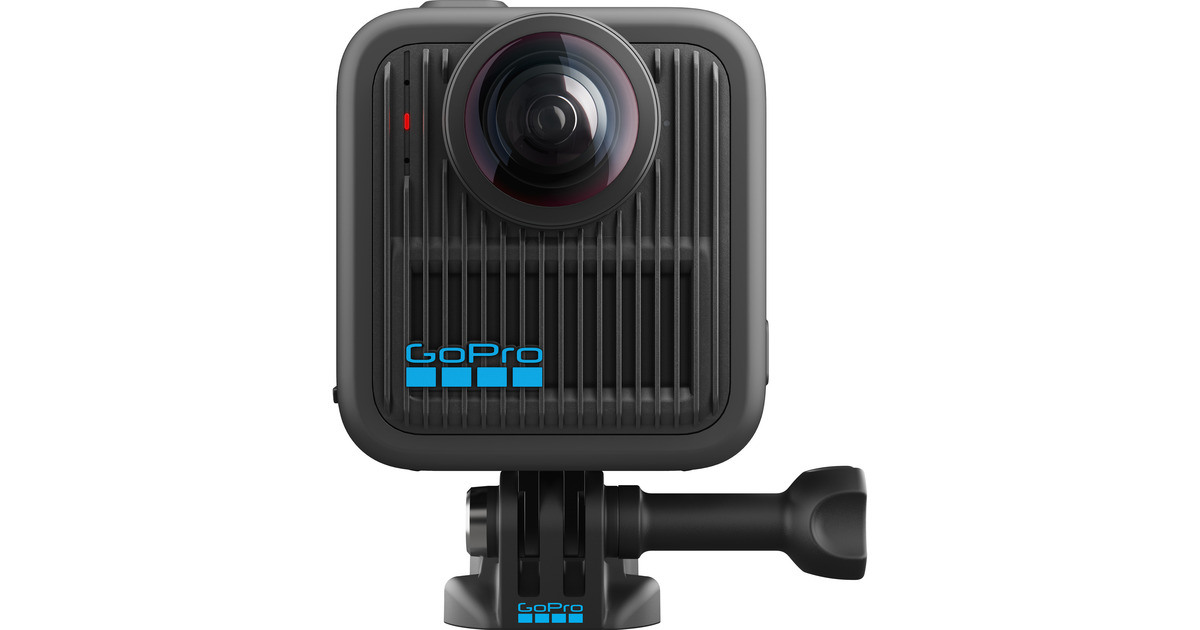 GoProMAX2 videocamera  (Zwart, Wi-Fi 6, Bluetooth LE 5.3, USB-C)