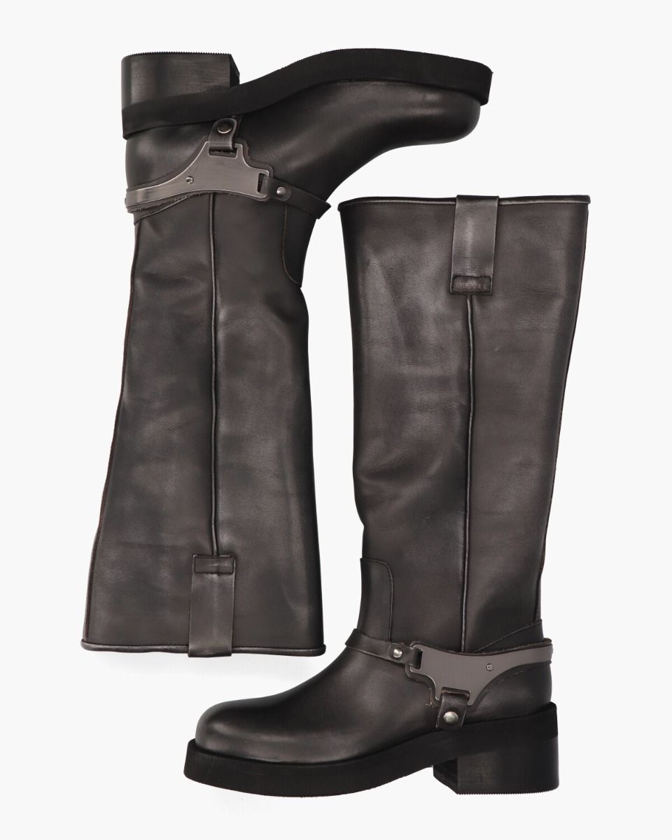 Nubikk Eve Lynn Zwart Damesboots