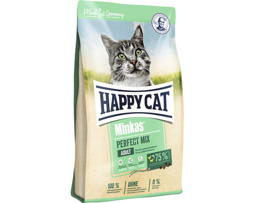 HAPPY CAT Minkas Perfect Mix droog kattenvoer 500g