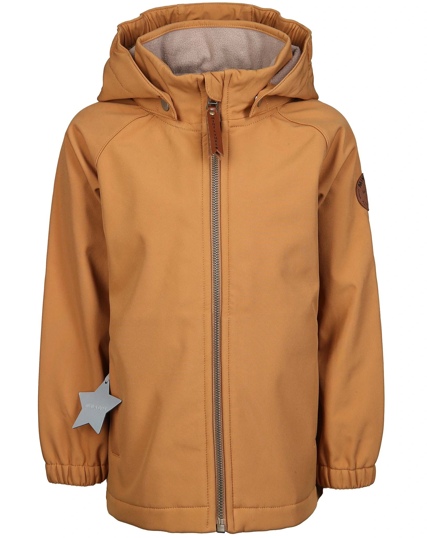 Softshelljacke MATADEN mit Innenfleece in almond brown